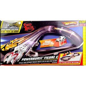 Hot Wheels Speed Racer Powerburst Figure 8 Track Set